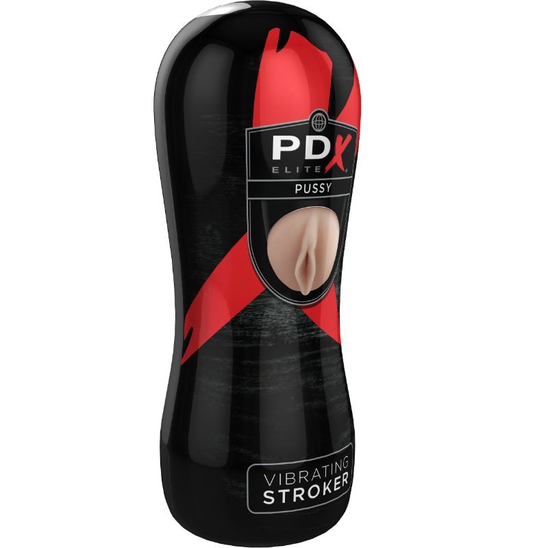 Pdx Elite Vibrator Pussy Stroker with Bullet Vibrator - Dimensions and Details