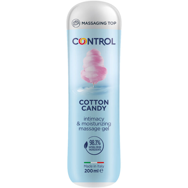 Control Lubes - 3 in 1 Massage Gel with Cotton Candy Flavor 200 ml