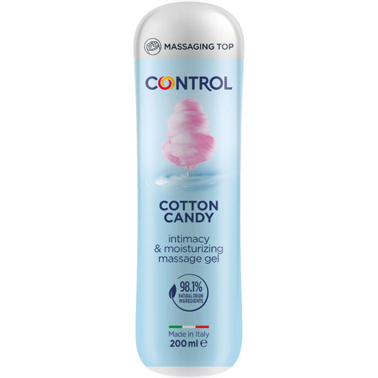 Control Lubes-Control Cotton Candy Gel De Masaj 3 În 1 200 Ml