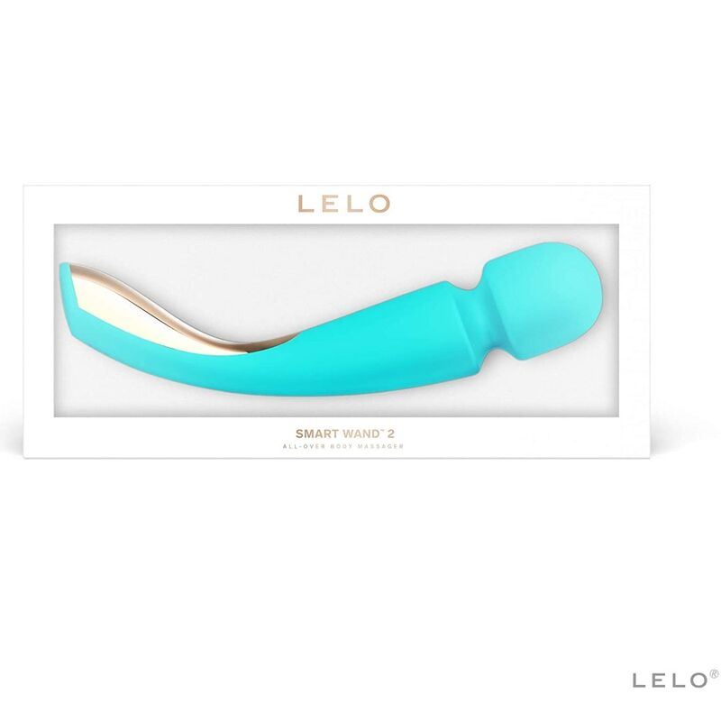 Lelo - Smart Wand 2 Medium Massager Ocean Blue, Waterproof, With 10 Massage Patterns