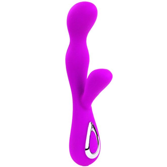 Pretty Love Smart - Elegant Vibrator with Triple Stimulation: G Spot, Clitoris and Body, Rechargeable, 3 Motors, 10 Vibration Modes