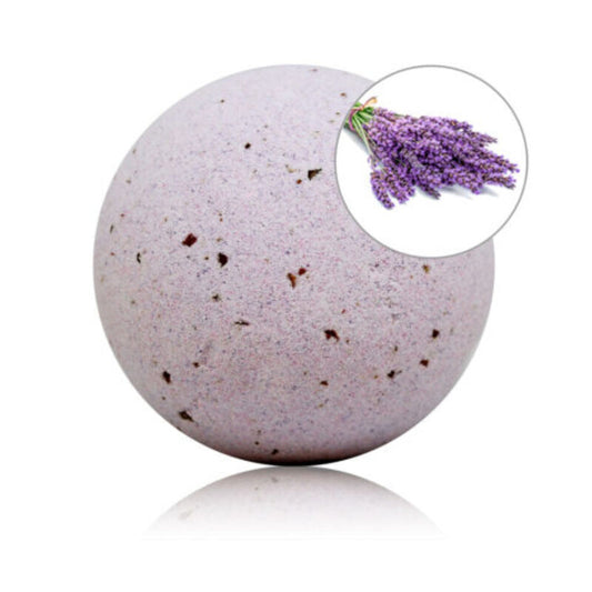 Taloka - Scented Bath Bomb With Lavender And Rose Petals, 140 gr