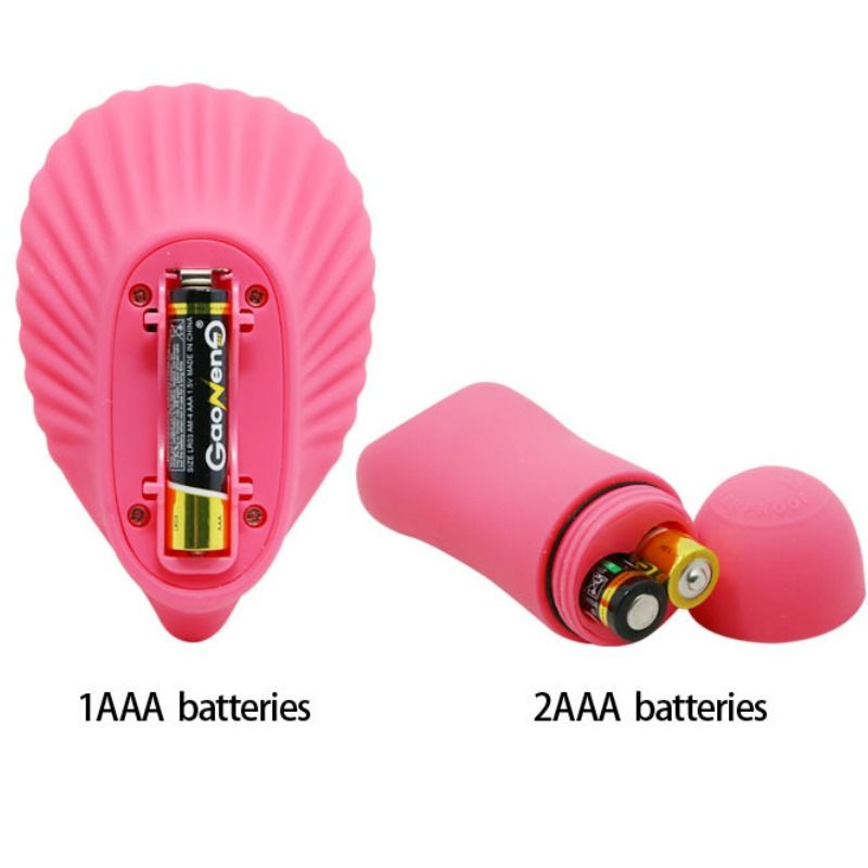 Pretty Love Flirtation - 30 Modes Vibrating Shell, Luxury G Spot Vibrator, Medical Silicone Red