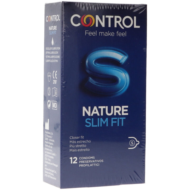 Control Condoms-Control Nature Slim Fit 12 Unități