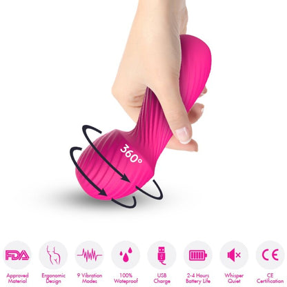 Armony Massagers- Masaj & Vibrator Dazzle Mic Fuchsia