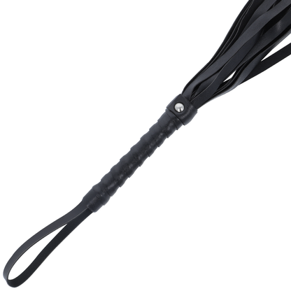 Darkness Sensations - 45 cm Black Bondage Whip