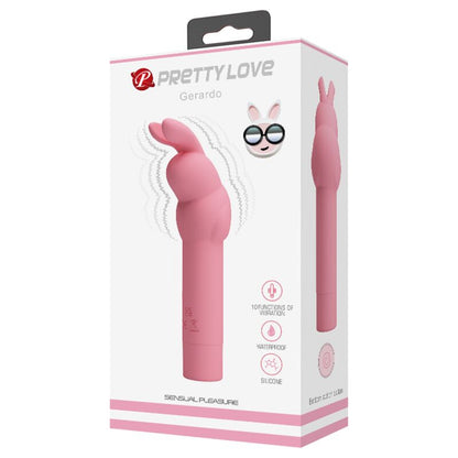 Pretty Love- Vibrator De Silicon Iepure Roz Gerardo