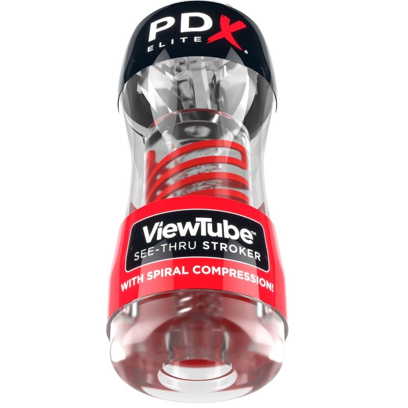 Pdx Elite - Stroker Viewtube 2 Transparent Compression Coils