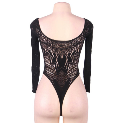 Queen Lingerie - Long Sleeve Bodystocking SL