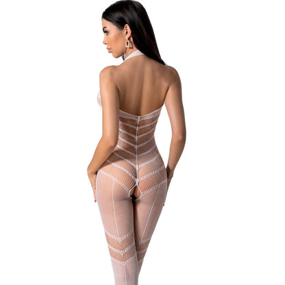 Passion Woman Bodystockings-Pasiune Bs100 Bodystocking Alb O Mărime Unică