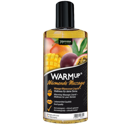 Joydivision Aquaglide-  Ulei De Masaj Warmup Mango Și Maracuya 150 Ml