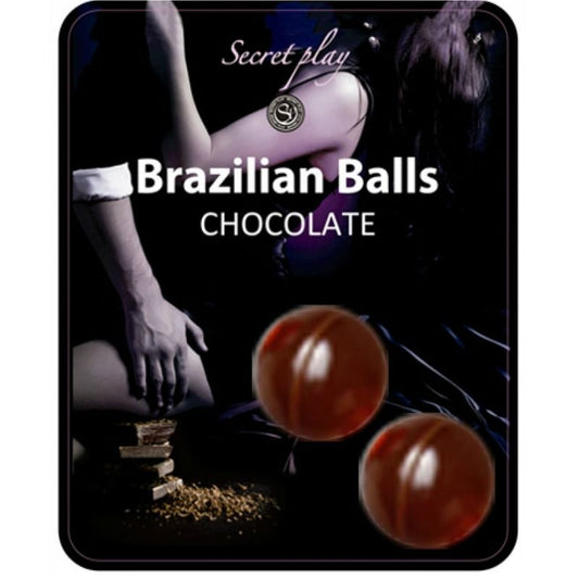 Secretplay Cosmetic-  2 Bile Braziliene De Ciocolată