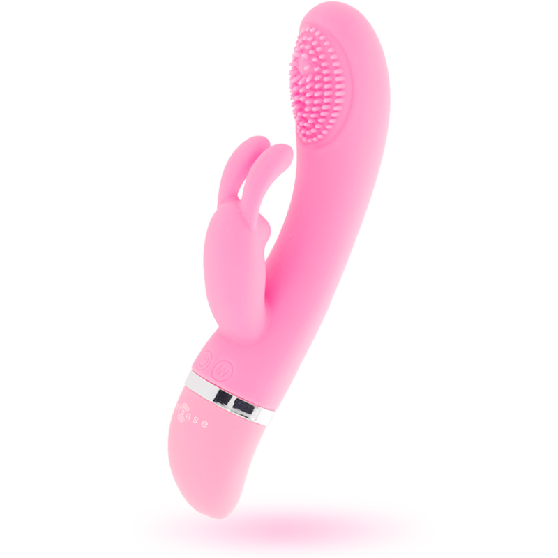 Intense Vibrator Susy Pink, Flexible, Clitoris Stimulation, Submersible, Intense Couples Toys