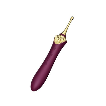 Zalo - Bess 2 Purple Clitoral Massager with Heating Function and Additional Attachments