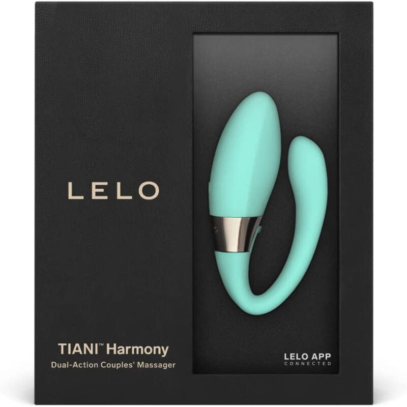 Lelo - Tiani Duo Massager for Couples with Remote Control - Aqua, Dual Stimulation, Sensemotion Technology