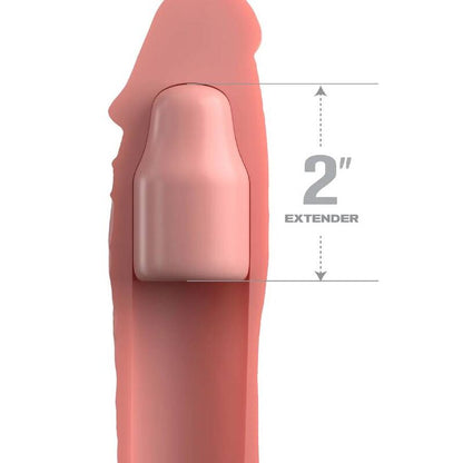 Fantasy X-Tensions 6 Inch Elite Silicone Penis Extender For Enhanced Performance