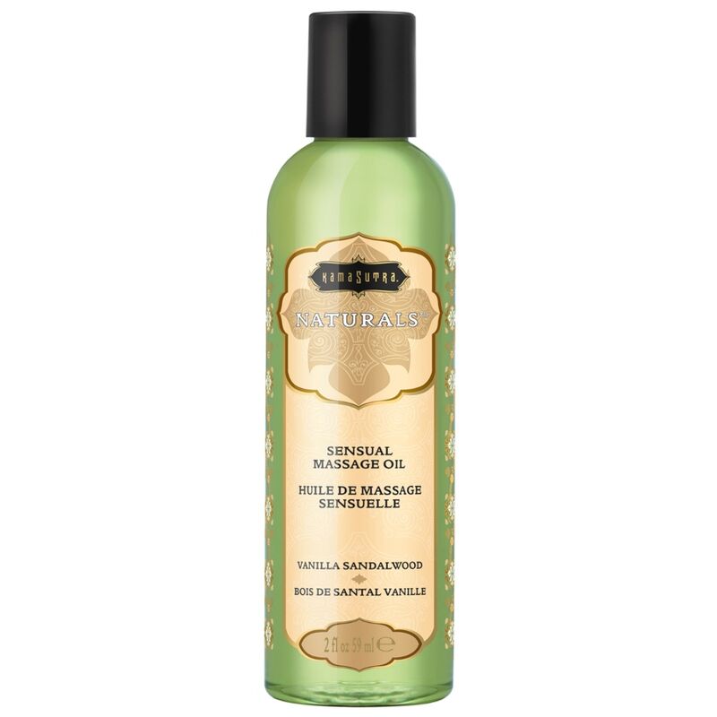 Kamasutra  Cosmetics-  Ulei De Masaj Natural Cu Vanilie Și Lemn De Santal 59 Ml