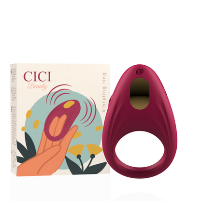 Cici Beauty- Inel Vibrator De Silicon Premium