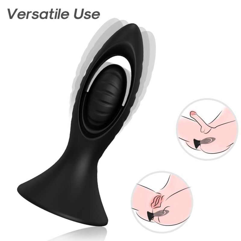 Armony Anal- Vibrator & Plug Anal Silicon Negru