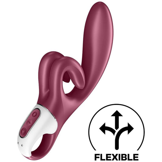 Satisfyer Vibrator- Touch Me Rabbit Vibration Roșu