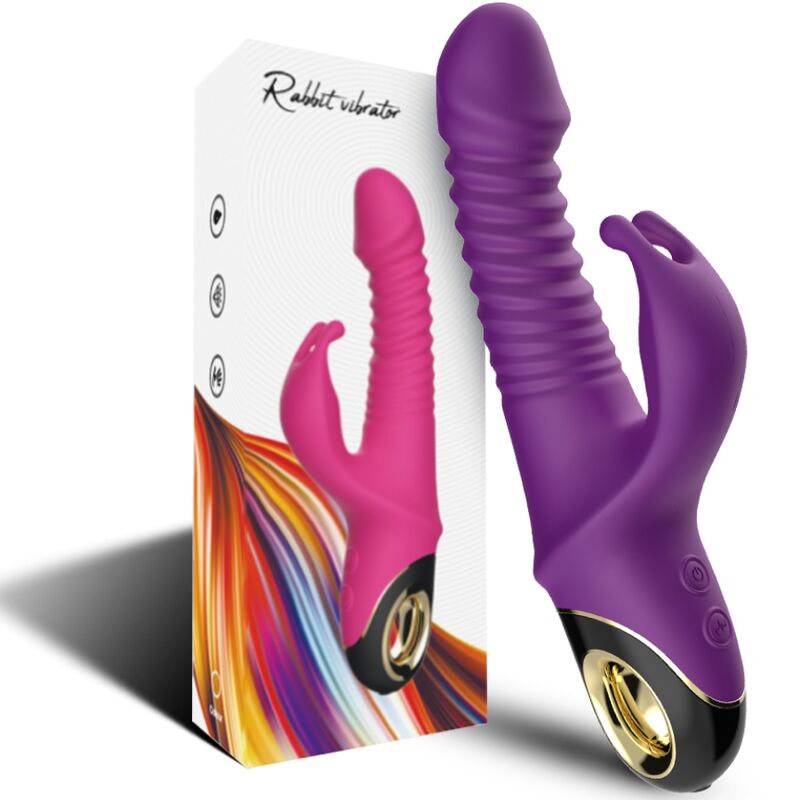 Armony Vibrators- Zing Dildo Vibrator Iepure Violet