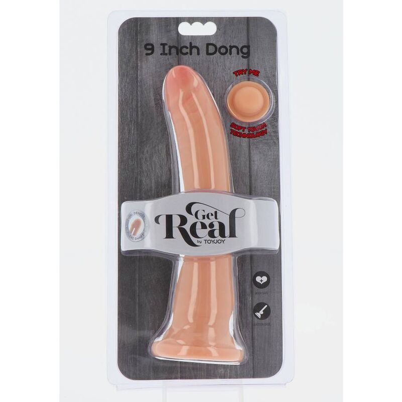 Get Real - Dual Density Penis 20.5 cm With Leather Balls