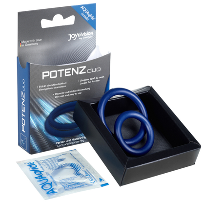 Joydivision Potenzduo - Blue Rings for Potency and Intense Arousal