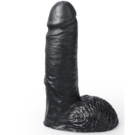 Hung System-  Dildo Realist Culoare Neagră Cesar 19 Cm