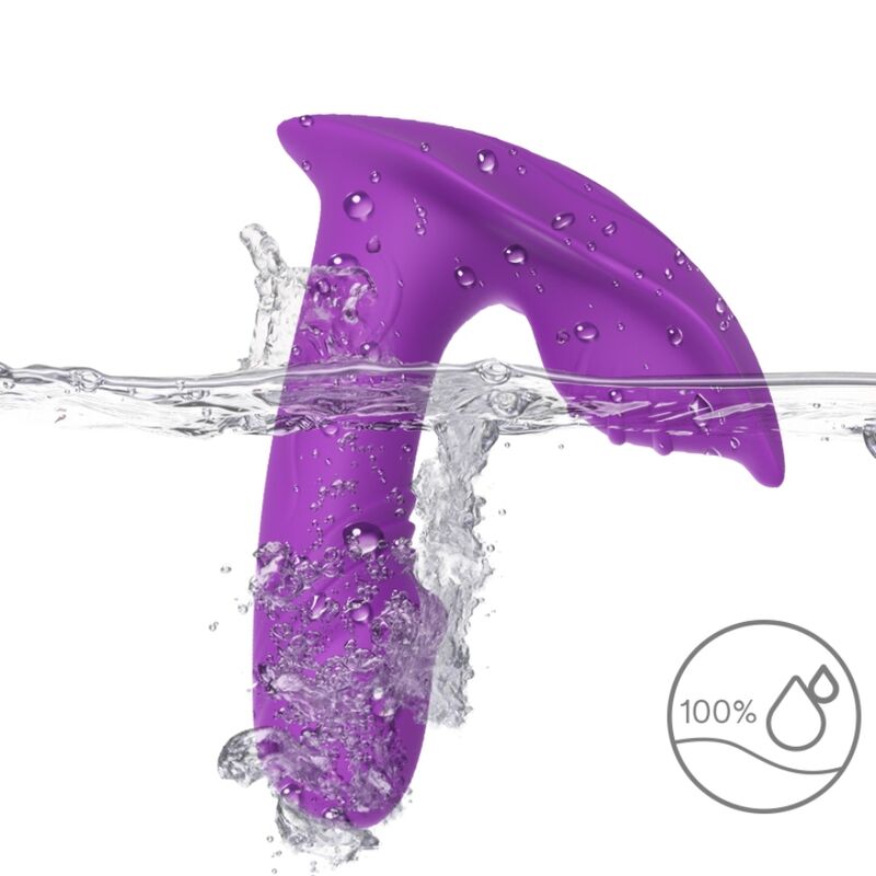 Armony Wearables- Fluier Vibrator Introducibil Control De La Distanță Violet