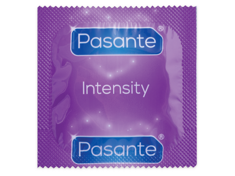 Pasante - Dots and Stretch Marks Condoms with Intensity, 144 Units