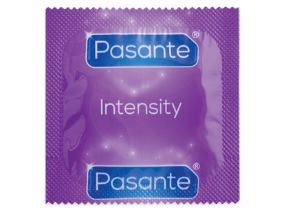 Pasante - Dots and Stretch Marks Condoms with Intensity, 144 Units