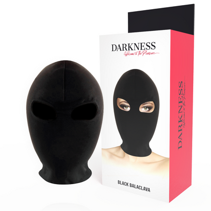 Darkness Bondage - Black Bondage Mask with Eye Opening Made of Premium Spandex