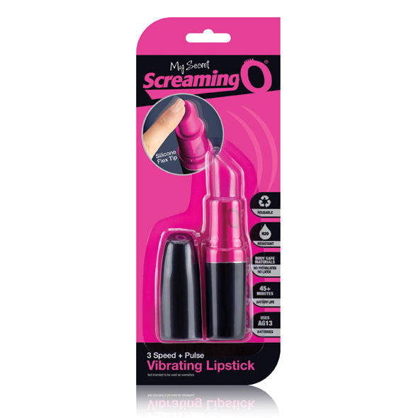 Screaming O - Mini Discreet Lipstick Lipstick Vibrator - Silent Travel Vibrator