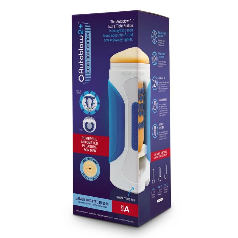 Autoblow - 2+ XT Oral Sex Machine, Size A, Size A Machines