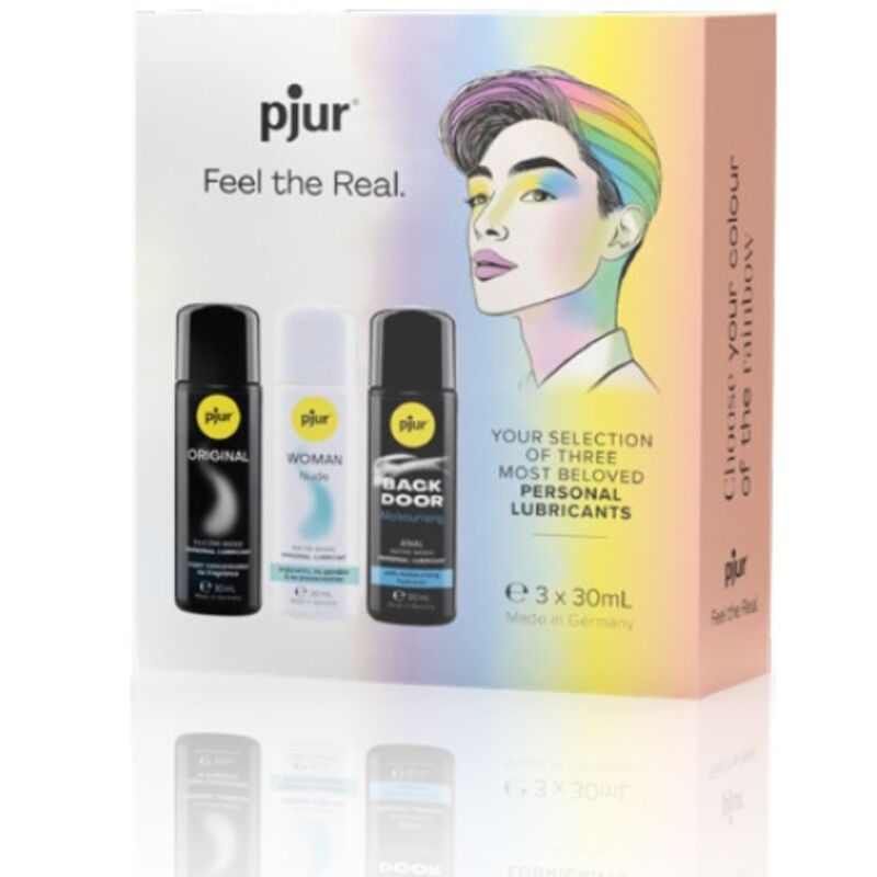 Pjur- Set De Lubrifianți Premium Pride 3 X 30 Ml