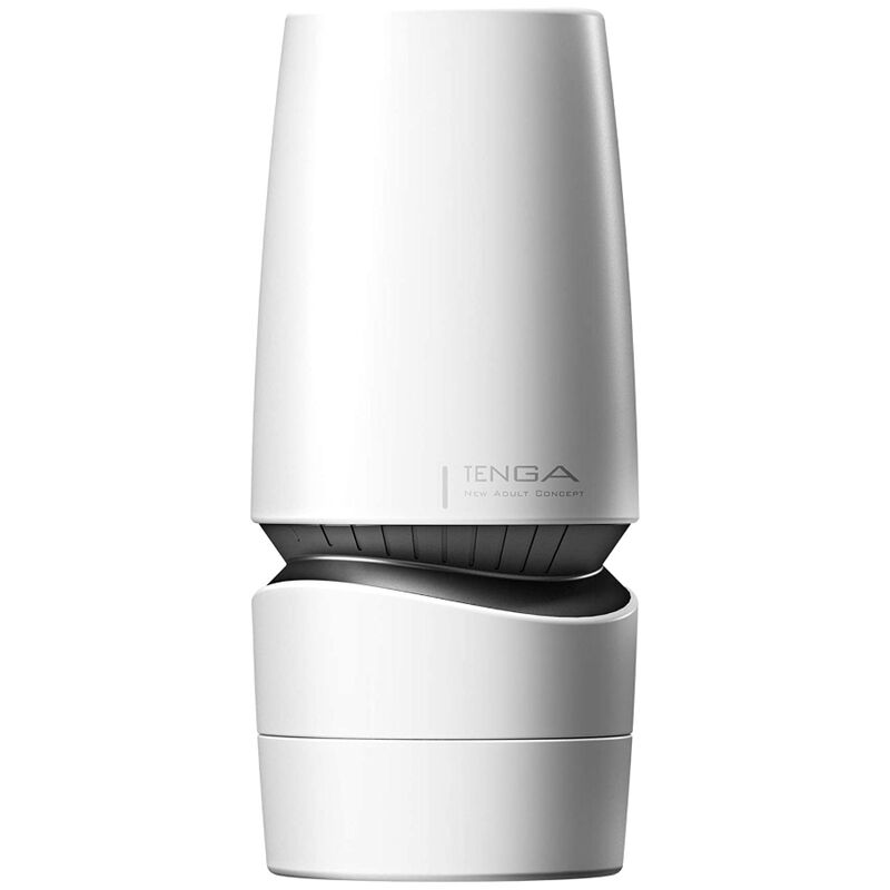 Tenga - Aero Silver Ring Masturbator with 10 Levels of Narrowing and Suction, Water Resistant