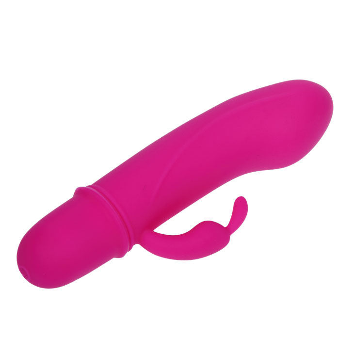 Pretty Love Flirtation - Silicone Caesar Vibrator, 10 Vibration Modes, Waterproof, Purple