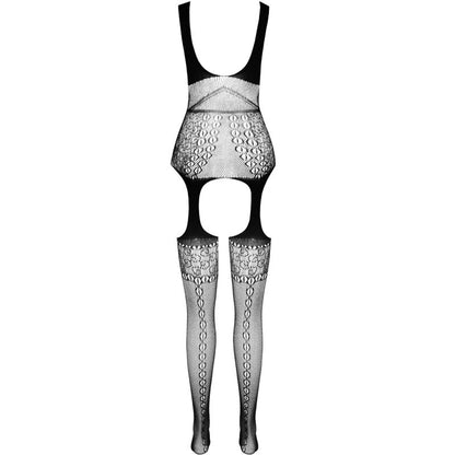 Passion Woman Bodystockings - Bodystocking Eco Bs010 Black from the Eco Collection