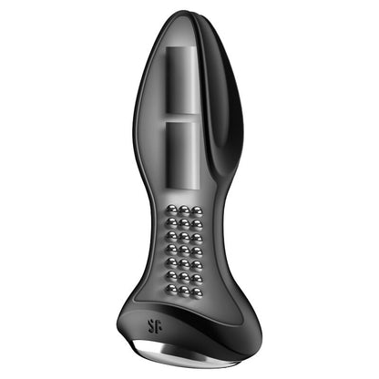 Satisfyer Connect - Rotator Anal Plug Rotator 2+ with Vibration and Rotation - Black