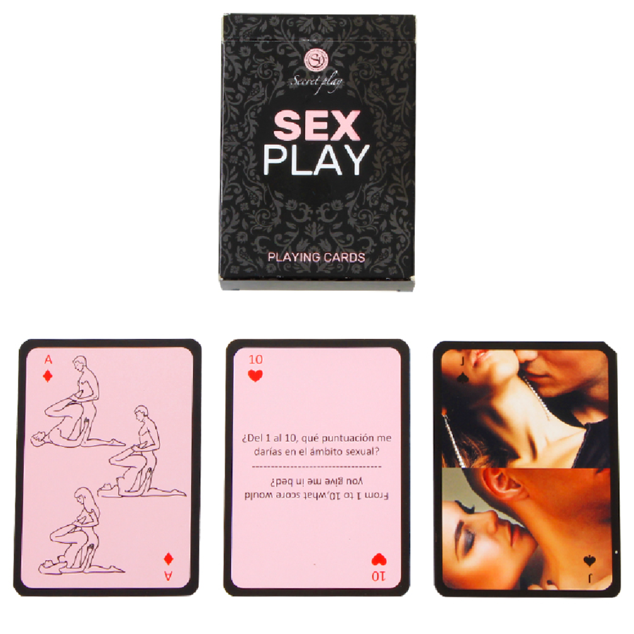 Secretplay - Sex Play - Erotic Playing Cards With Challenges