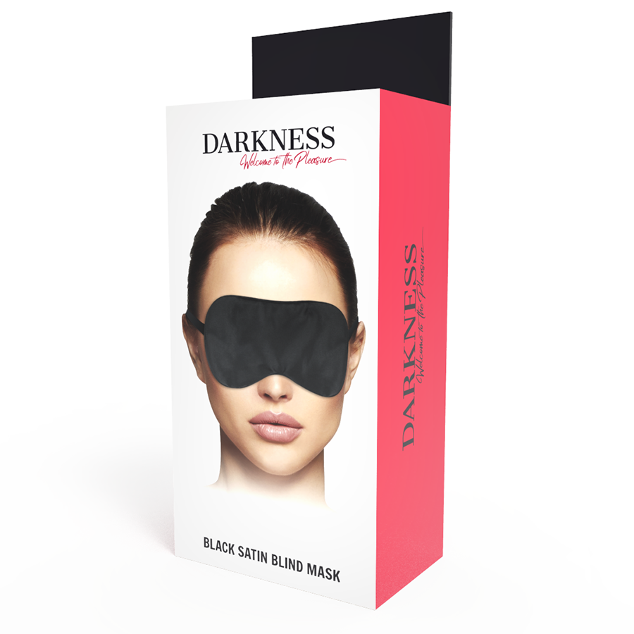 Darkness Bondage - Basic Black Satin Eye Mask