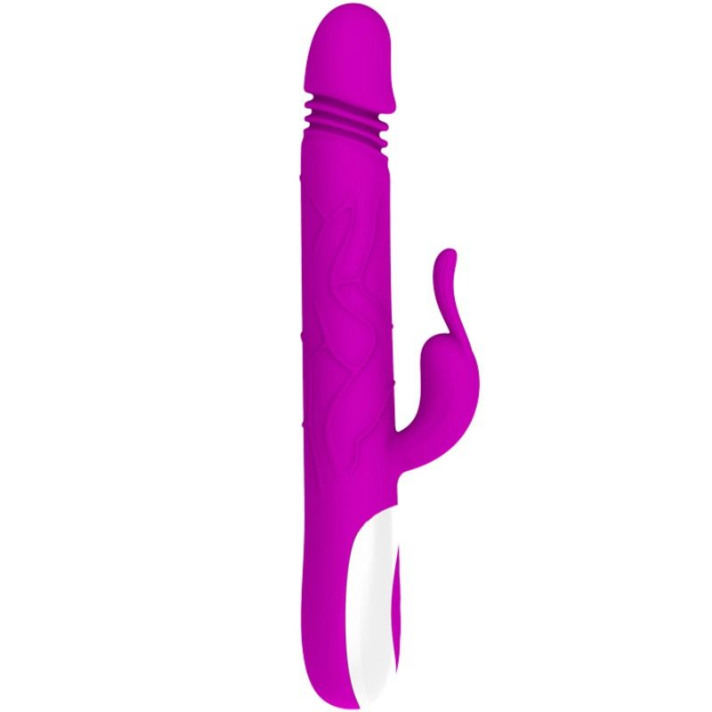 Pretty Love Smart - Adrian Vibrator with Rotation Function, Up and Down, Internal Nodules, Rechargeable, 12 Vibration Modes