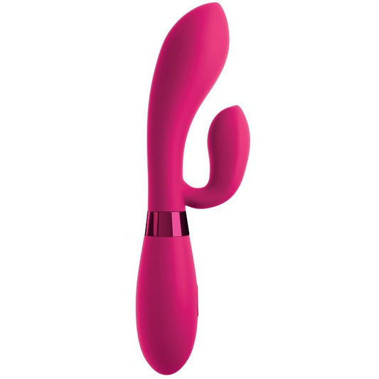 OMG - Pink Rabbit Vibrator with 10 Vibration Modes and Soft Silicone