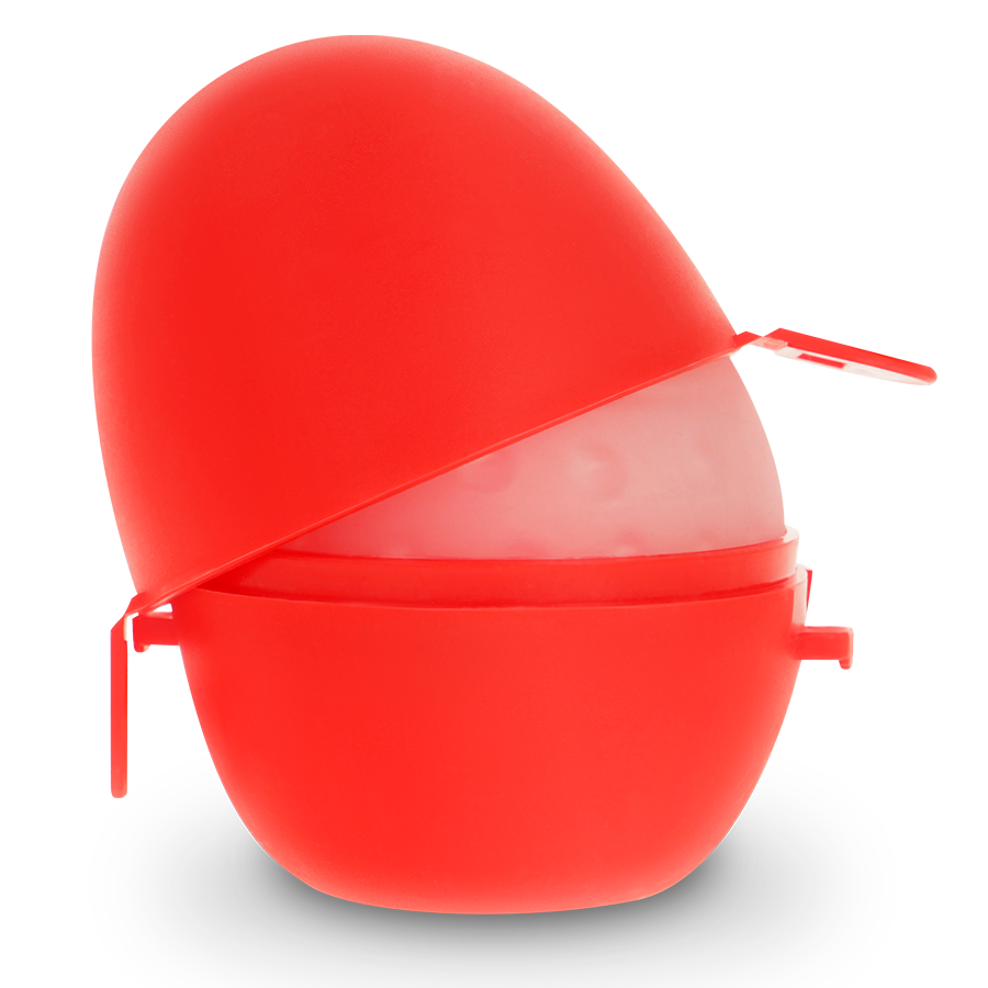 Jamyjob Jamyjob Egg Masturbator Red Edition - Silk Texture, Discreet Cover, Free Lubricant