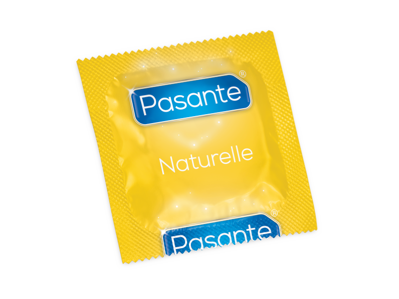 Pasante - Naturelle Condom, Pack of 3 Condoms