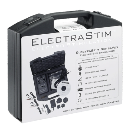 Electrastim SensaVox Dual-Channel E-Stimulator With Voice Control