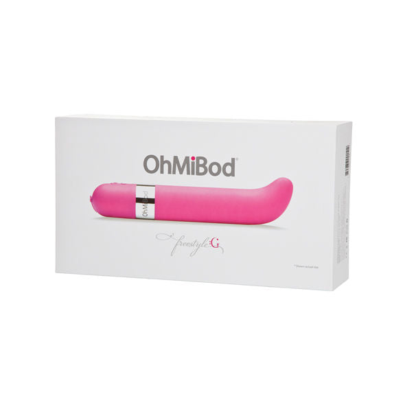 Ohmibod - Freestyle Pink G-Spot Vibrator Musical Stimulator, Ergonomic Design, Oh Mi Bod