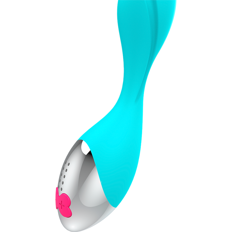 Happy Loky - Mini Fun, Rechargeable Mini Vibrator with Stimulated G Spot (Dimensions: 19.5 cm, Water Resistant)