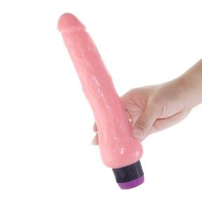 Nmc Toys - Realistic Vibrator With Burning Penis, 19.5 cm, Color: Flesh, Material: PVC, Multi-Speed ​​Vibration