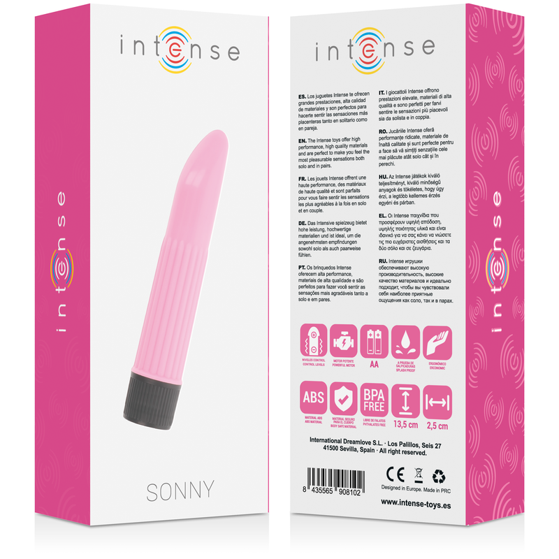 Intense Fun - Sonny Pink Vibrator, 1 Vibration Function, 13.5 cm